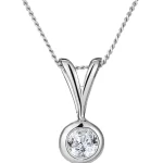 Eterna Solitaire Pendant