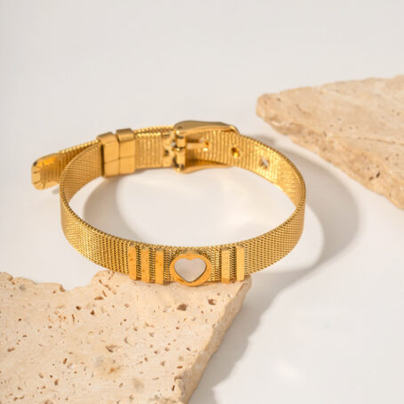 Alina K18 Gold-Vermeil Bracelet - Image 5