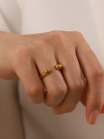 Seraphina K18 Gold-Vermeil Ring