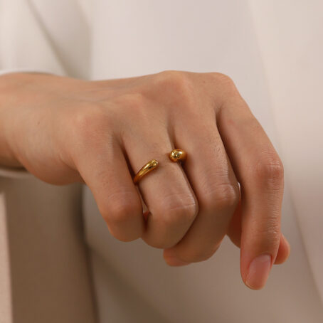 Seraphina K18 Gold-Vermeil Ring